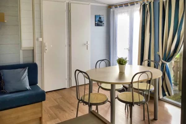 Photo mobil home salon