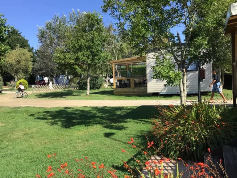 Photo mobil home salon